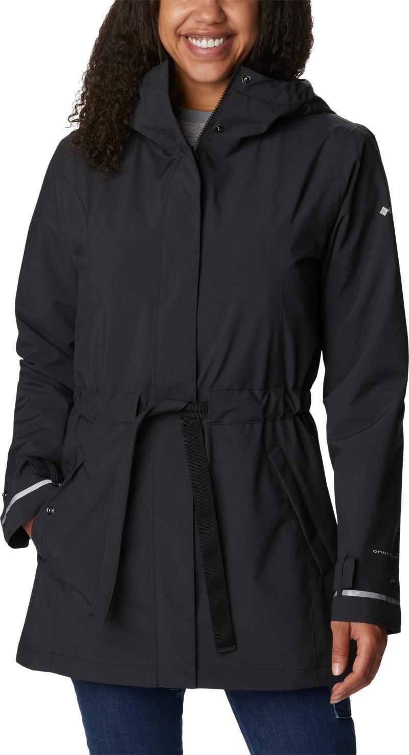 Here And There Trench II Jacket - Womens - Black 1