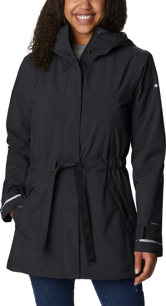 Here And There Trench II Jacket - Womens - Black 1