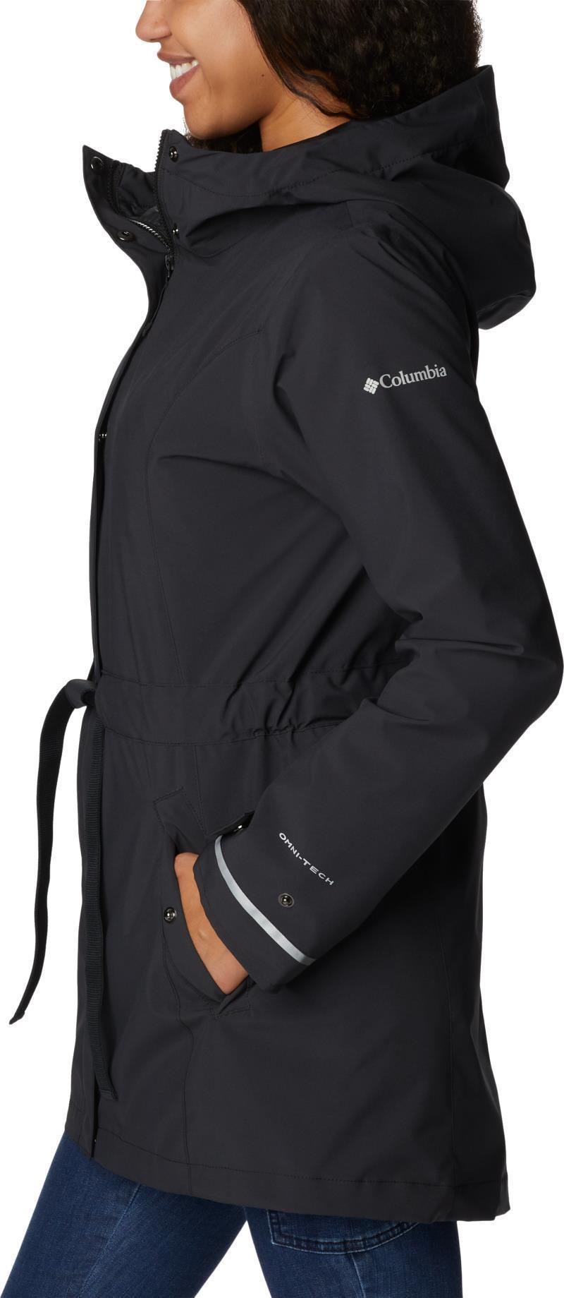 Here And There Trench II Jacket - Womens - Black 2