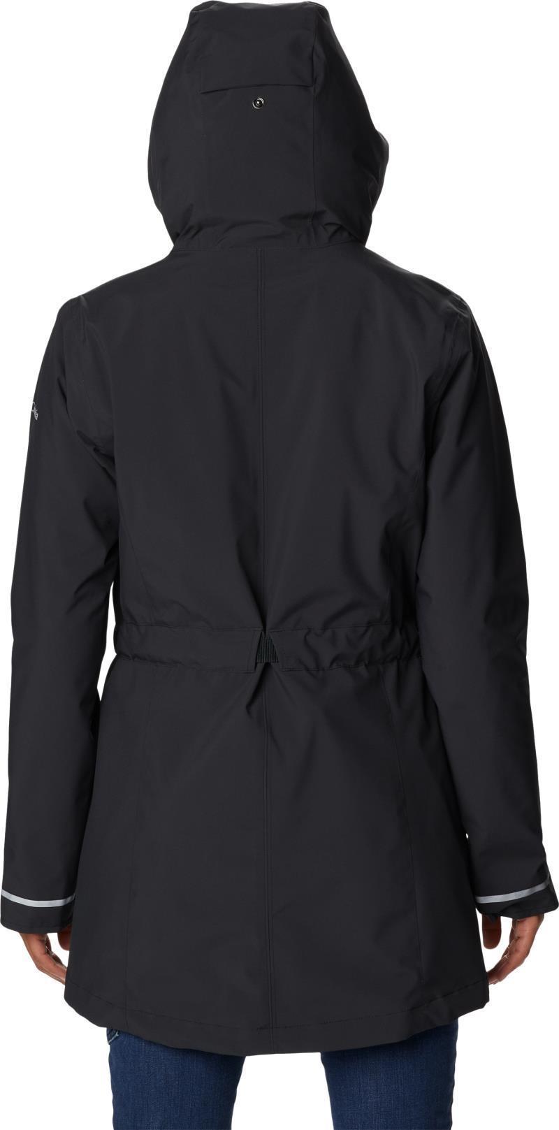 Here And There Trench II Jacket - Womens - Black 3