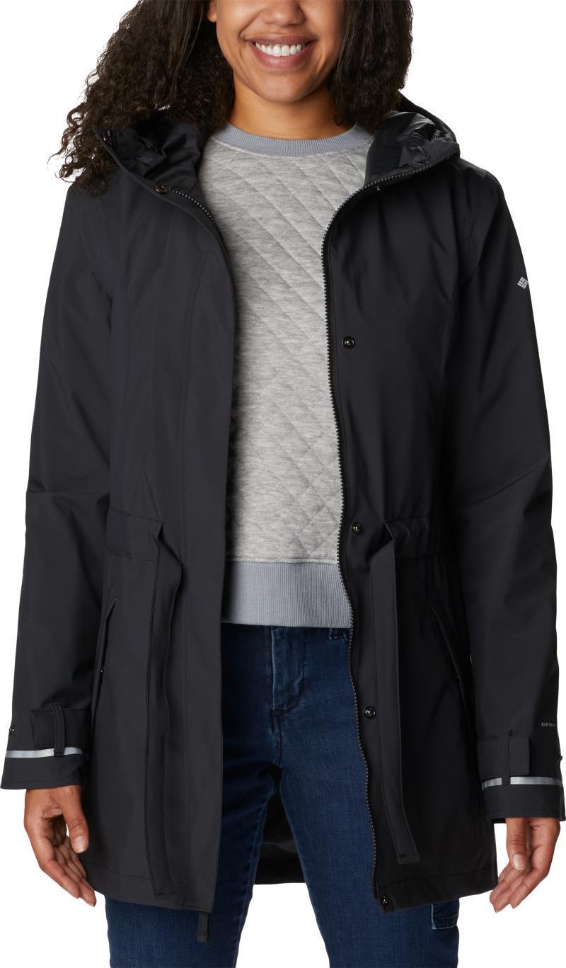 Here And There Trench II Jacket - Womens - Black 4