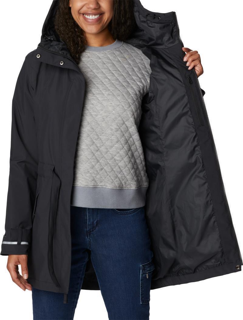 Here And There Trench II Jacket - Womens - Black 5