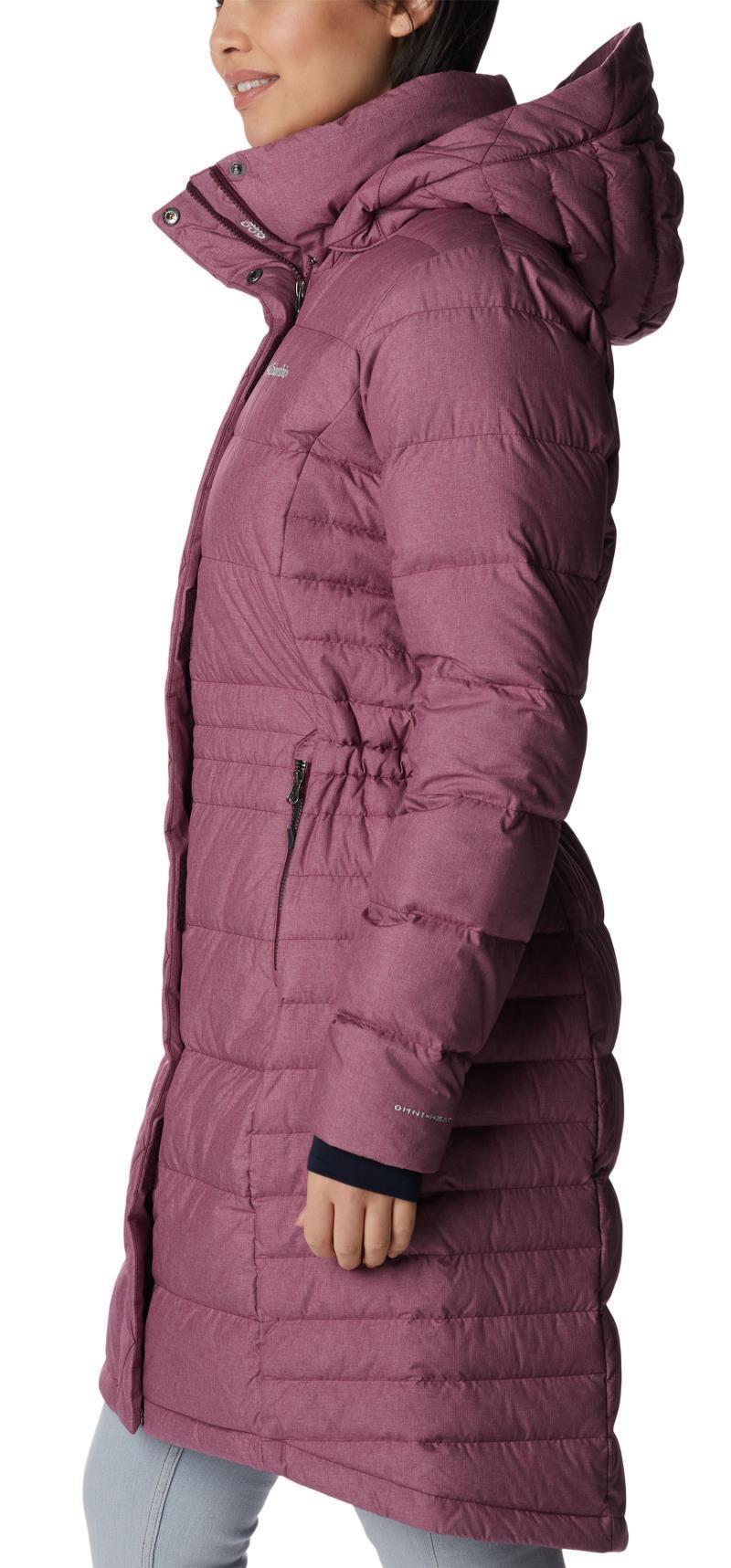 Hexbreaker Elite Down Jacket - Womens - Marionberry Heather Print 2