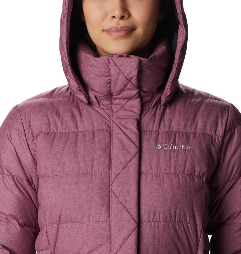Hexbreaker Elite Down Jacket - Womens - Marionberry Heather Print 6