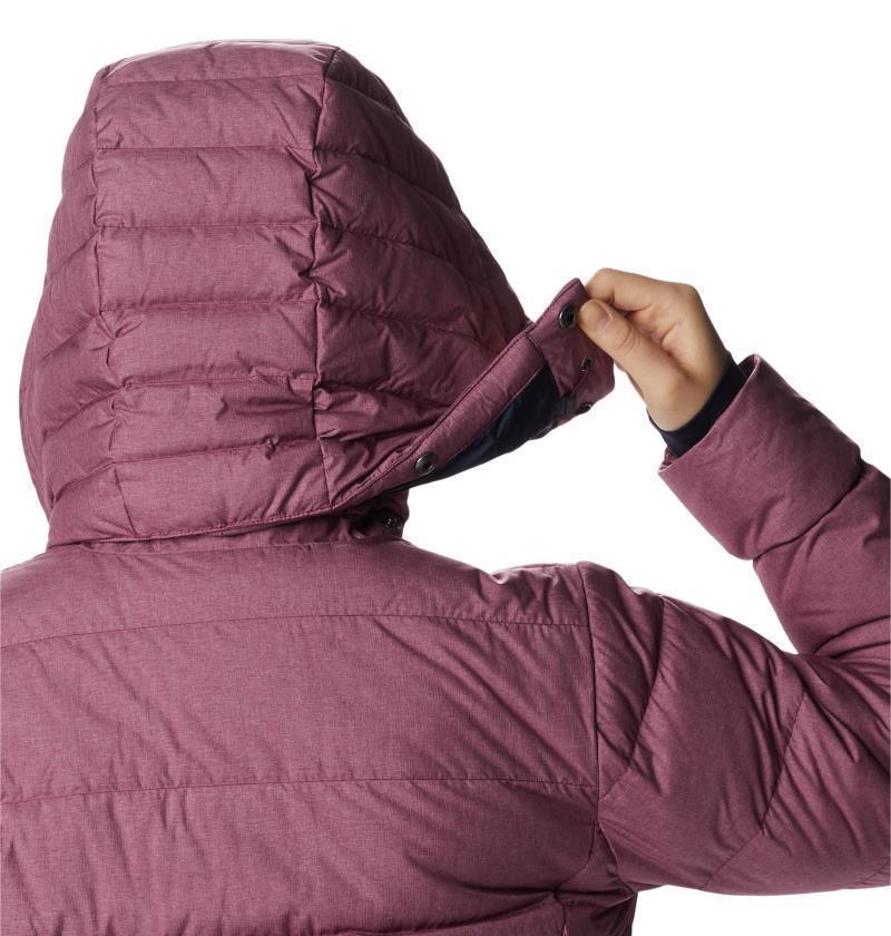 Hexbreaker Elite Down Jacket - Womens - Marionberry Heather Print 8