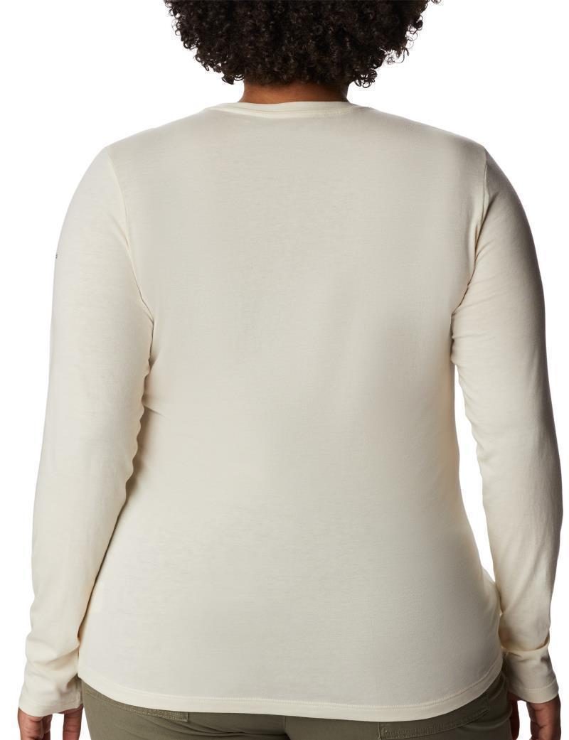 Hidden Haven LS Tee, Extended - Womens - chalk / bearly print 1