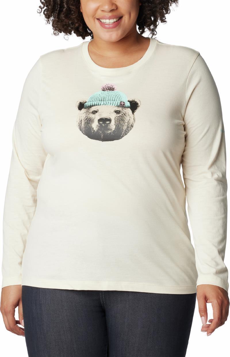 Hidden Haven LS Tee, Extended - Womens - chalk / unbearable 1