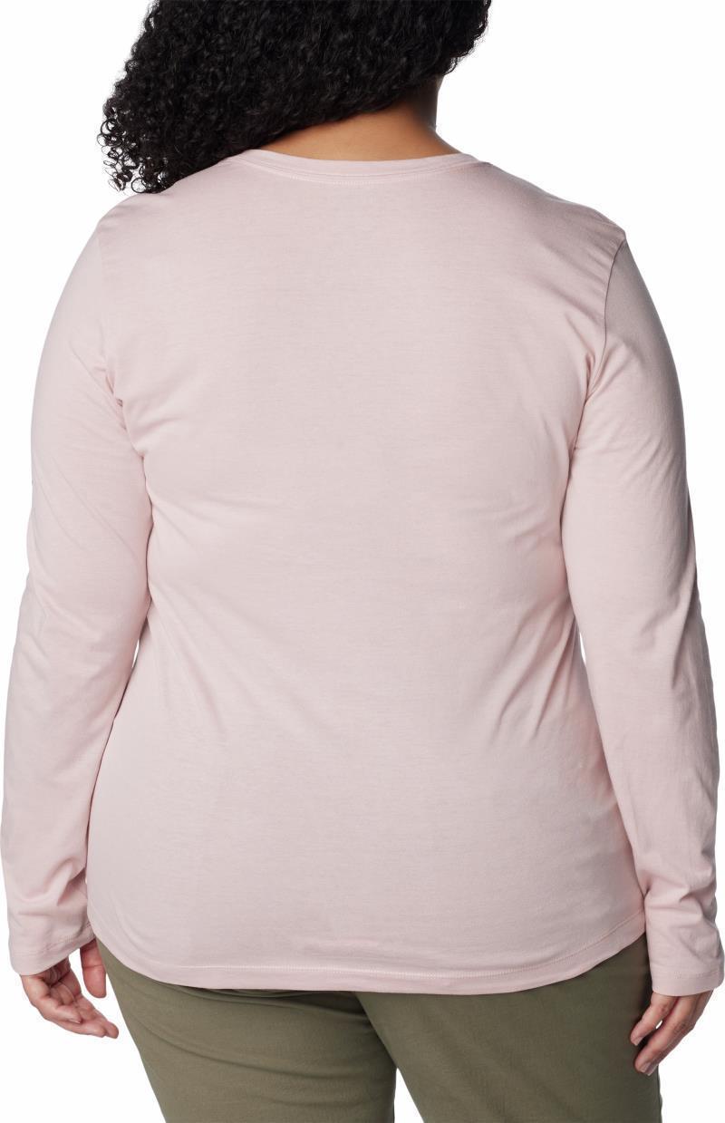 Hidden Haven LS Tee, Extended - Womens - dusty pink / buggy 1