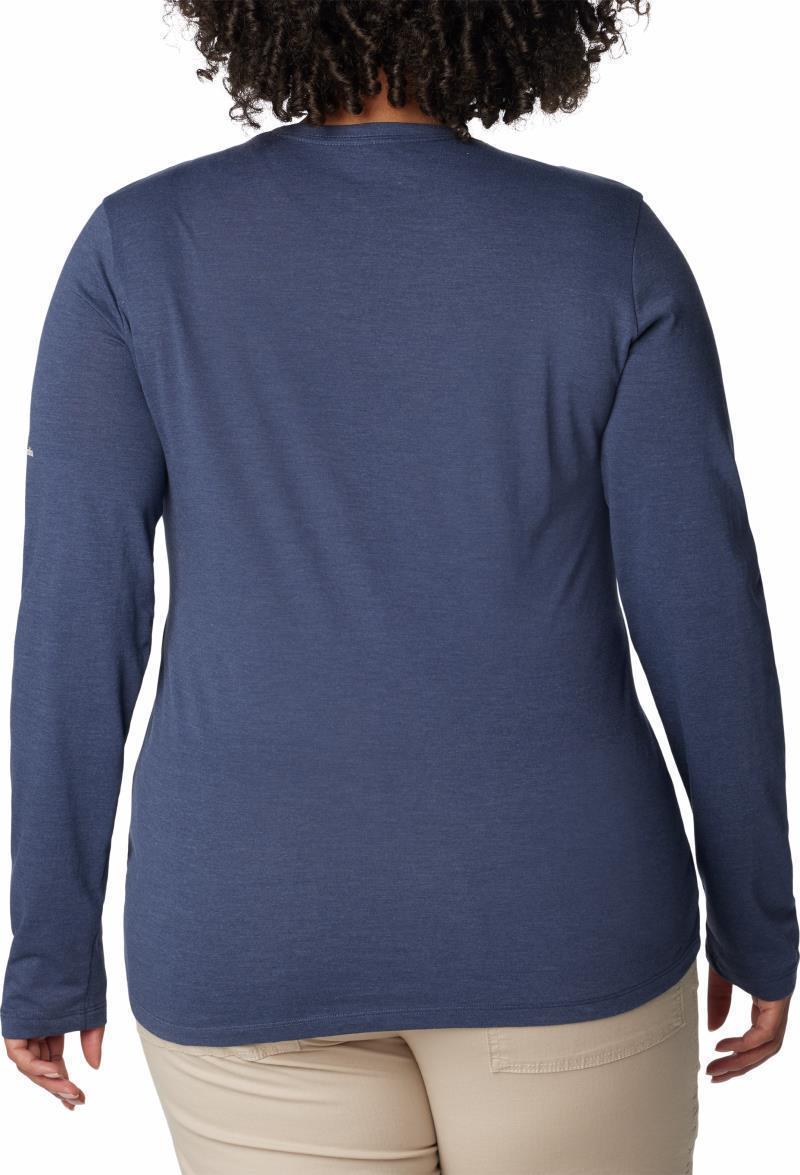 Hidden Haven LS Tee, Extended - Womens - nocturnal / land of beasts wolf 1