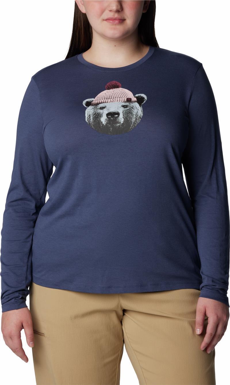 Hidden Haven LS Tee, Extended - Womens - nocturnal / unbearable 1