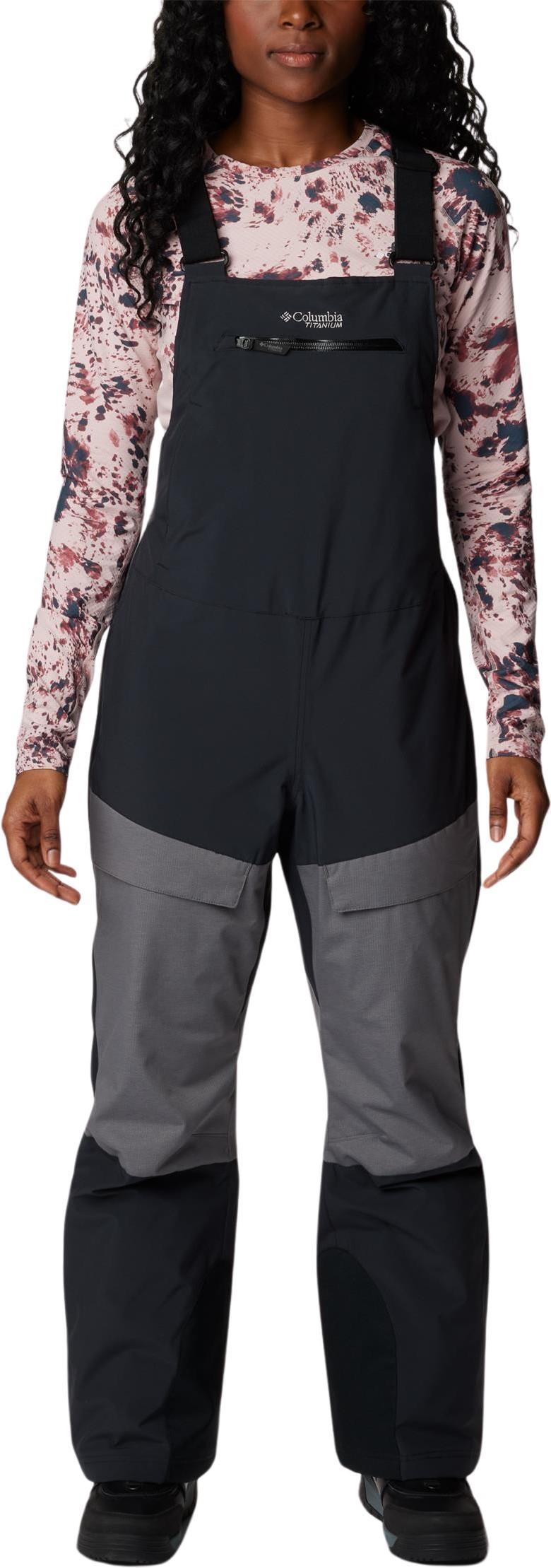 Highland Summit Bibs, Long - Womens - Black 1