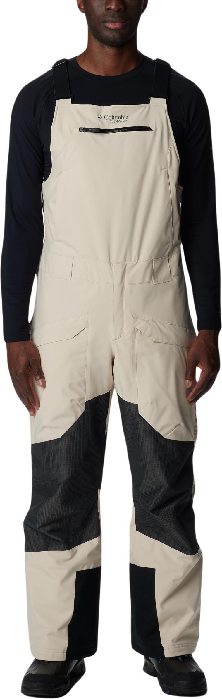 Highland Summit Bibs, Reg - Mens - Dark Stone / Black 1