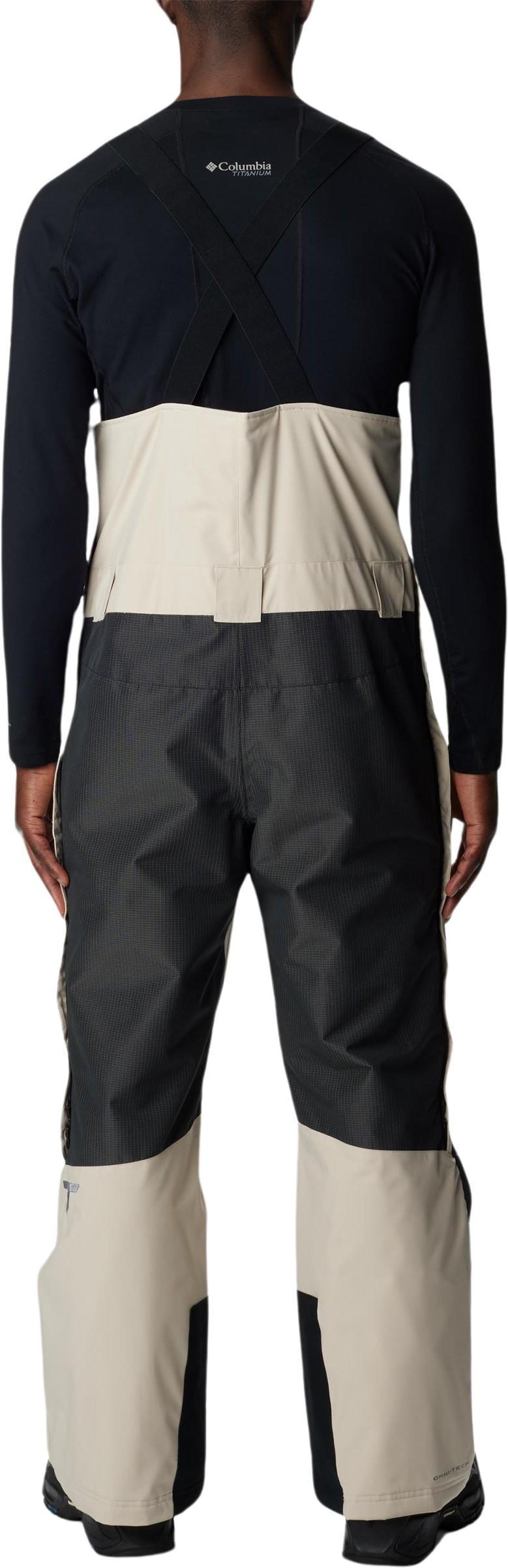 Highland Summit Bibs, Reg - Mens - Dark Stone / Black 2