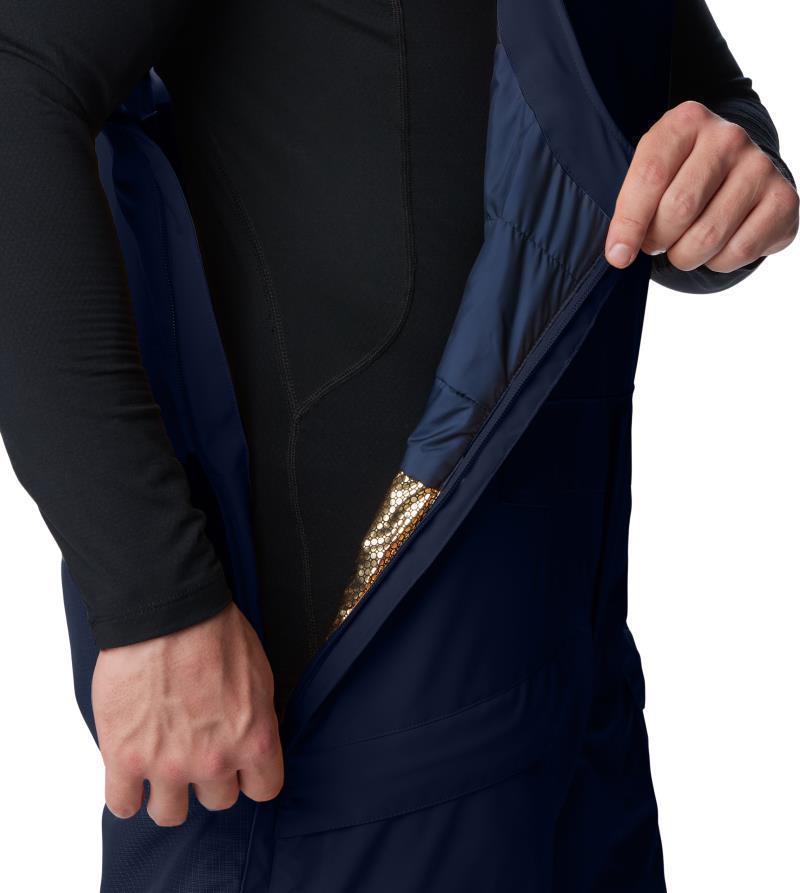 Highland Summit Bibs, Reg - Mens - Raw Honey / Collegiate Navy 3