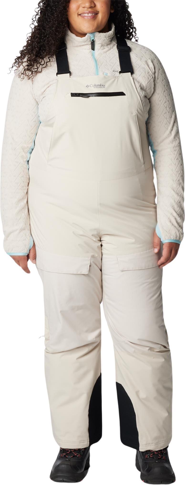 Highland Summit Bibs, Reg - Plus - Womens - Dark Stone 1