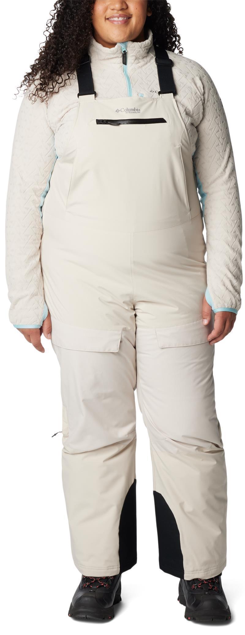 Highland Summit Bibs, Short - Plus - Womens - Dark Stone 1