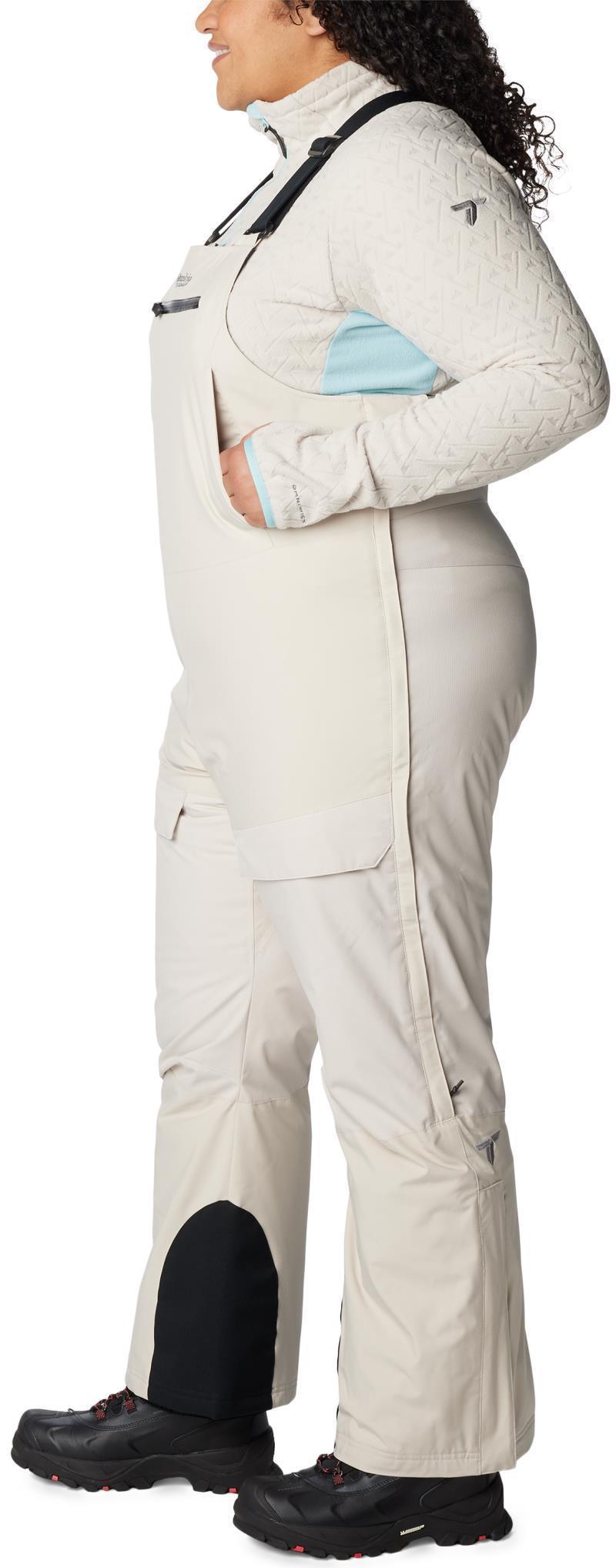 Highland Summit Bibs, Short - Plus - Womens - Dark Stone 3