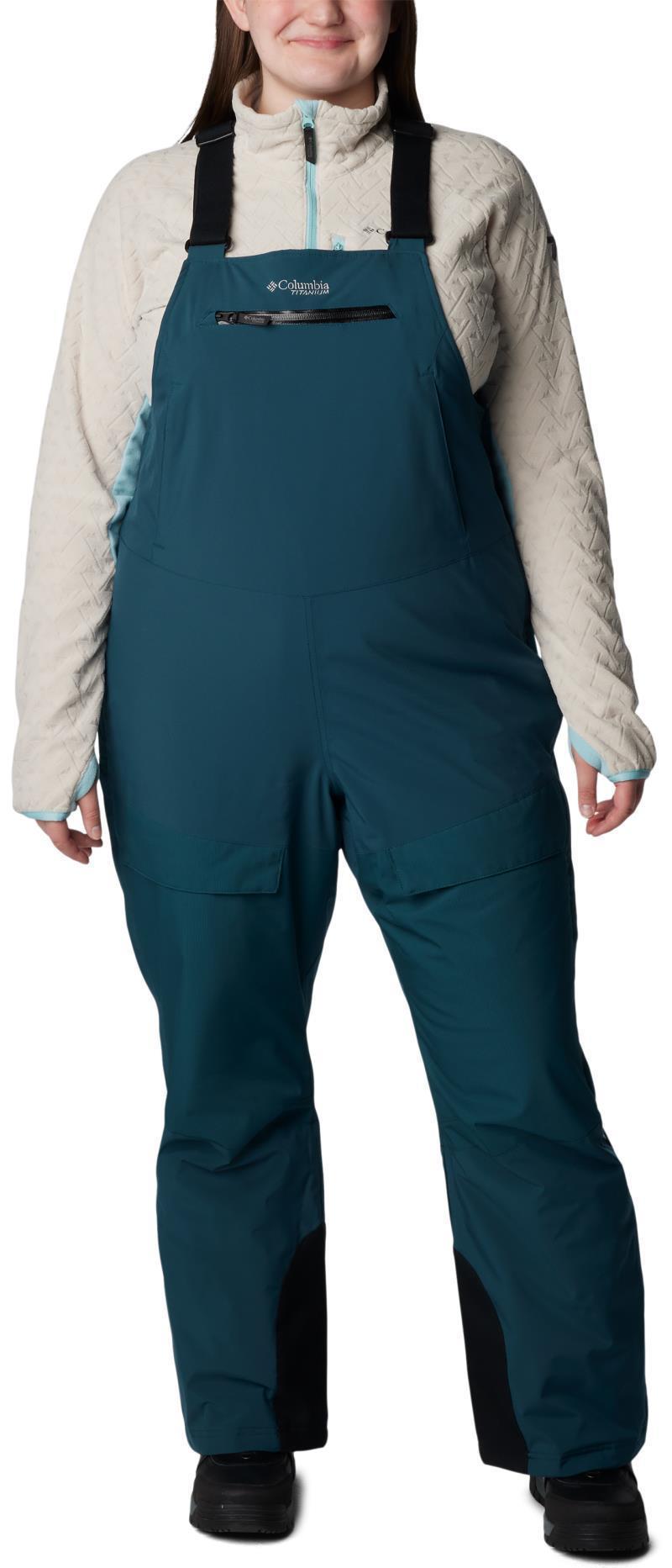 Highland Summit Bibs, Short - Plus - Womens - Night Wave 1