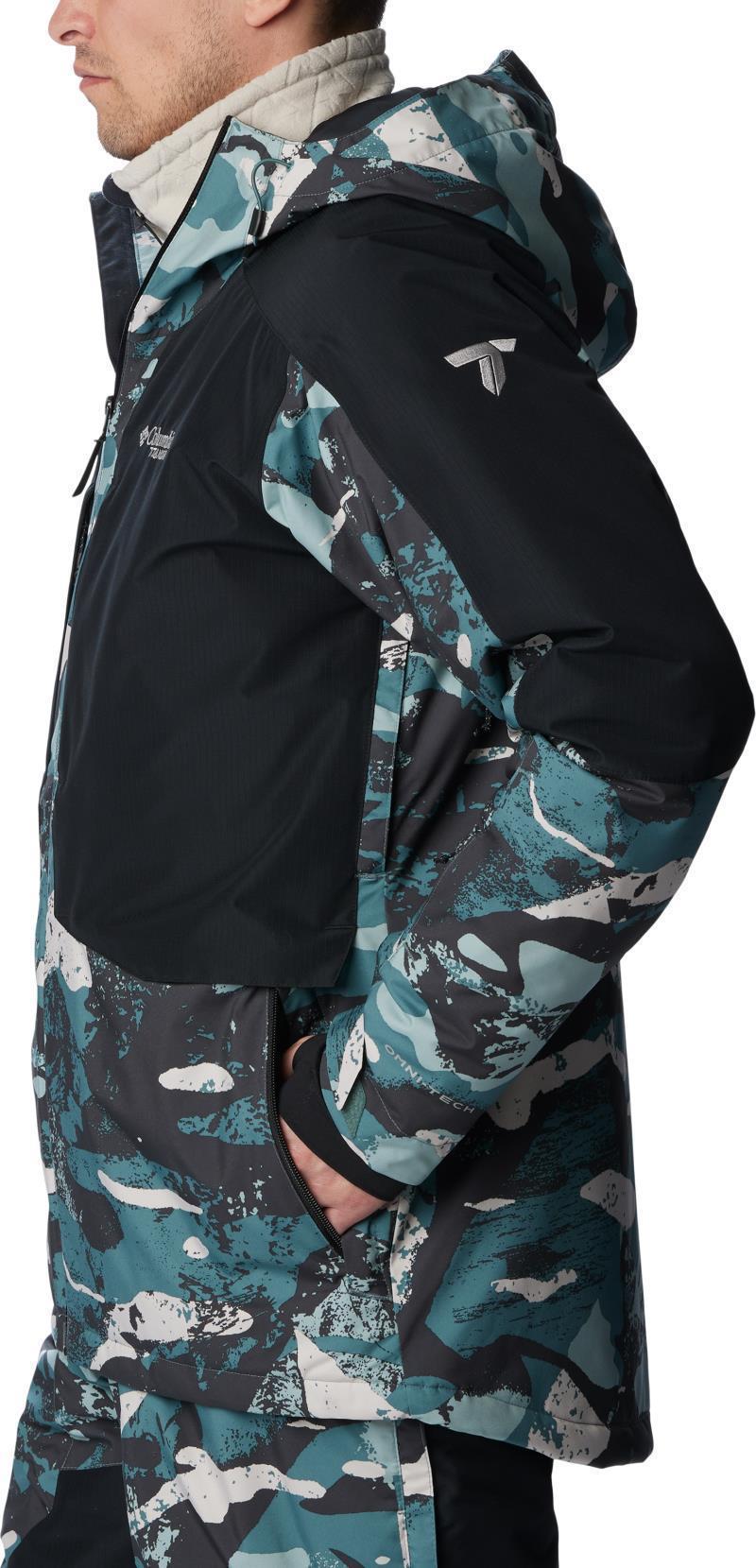 Highland Summit Jacket - Mens - Metal Geoglacial Print / Black 3