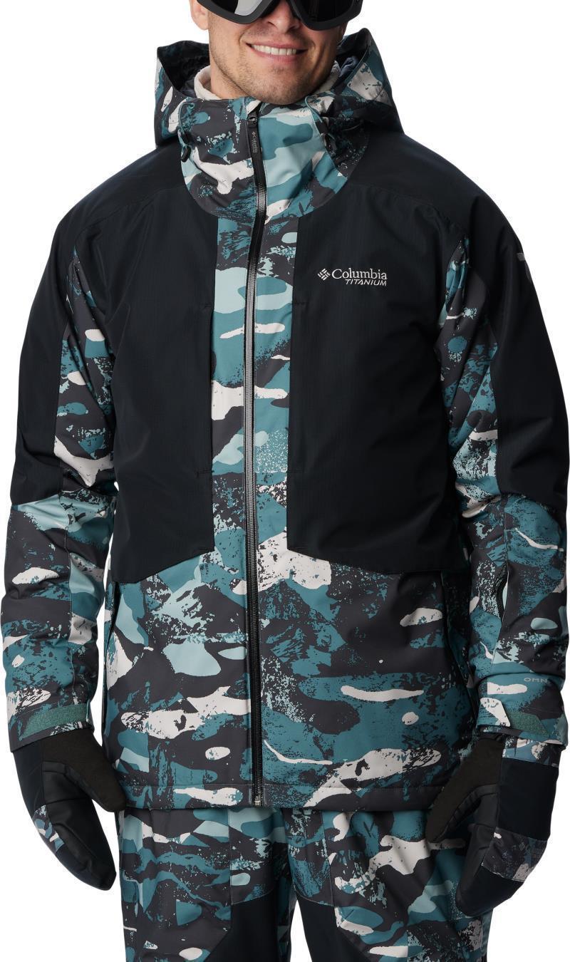 Highland Summit Jacket - Mens - Metal Geoglacial Print / Black 1