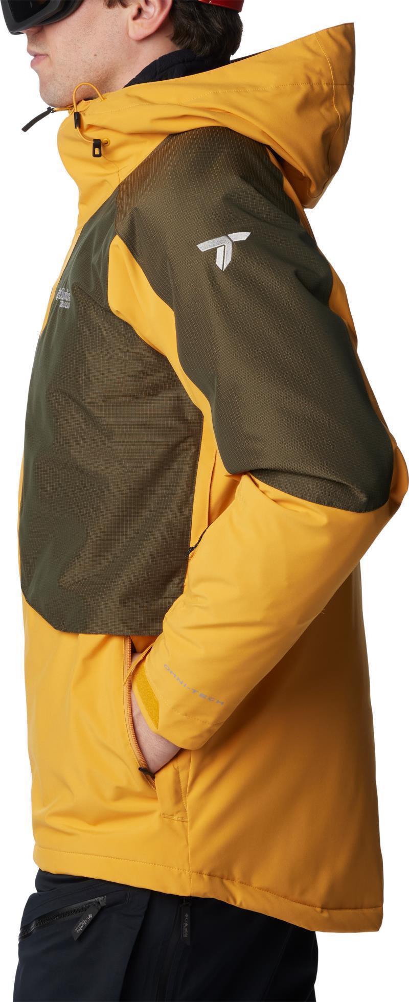 Highland Summit Jacket - Mens - Raw Honey / Collegiate Navy 3