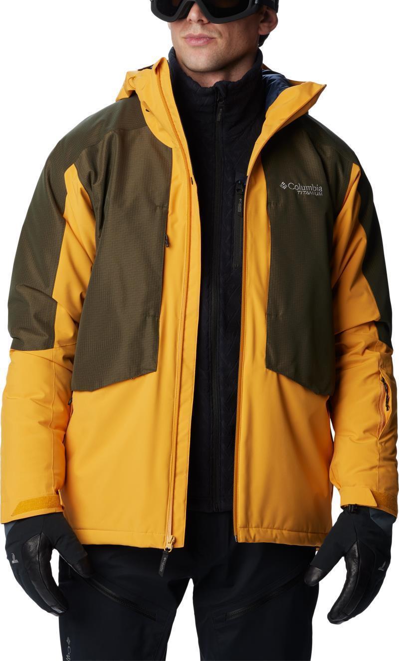 Highland Summit Jacket - Mens - Raw Honey / Collegiate Navy 4