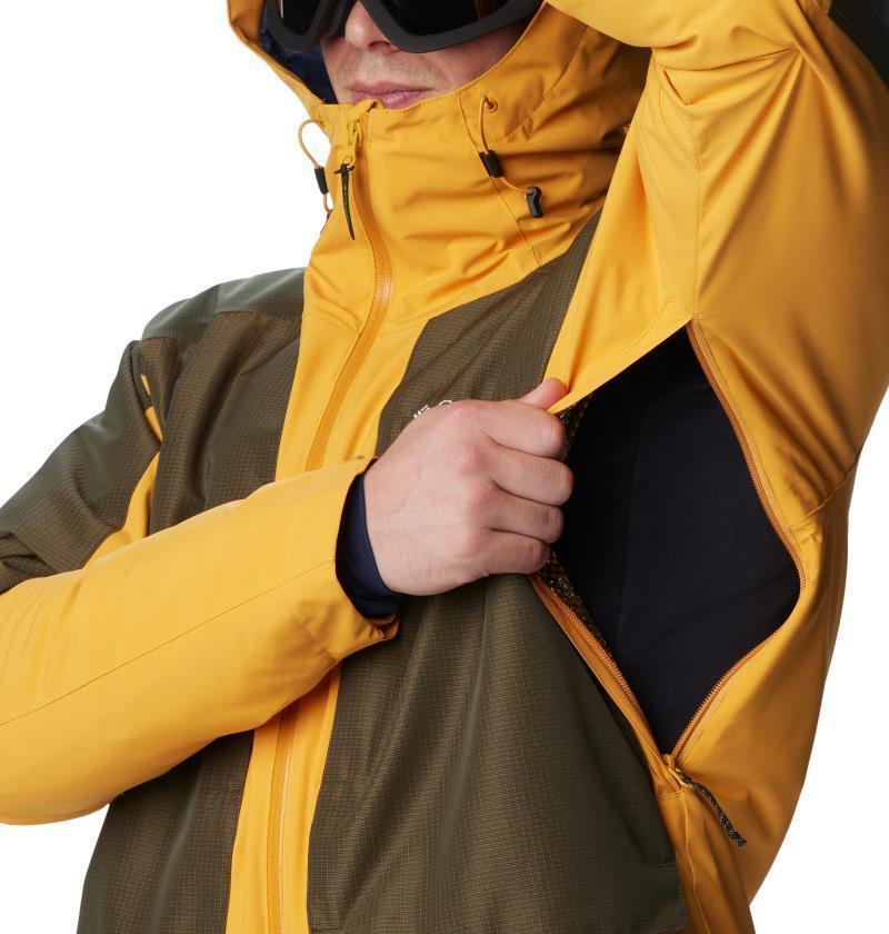 Highland Summit Jacket - Mens - Raw Honey / Collegiate Navy 6