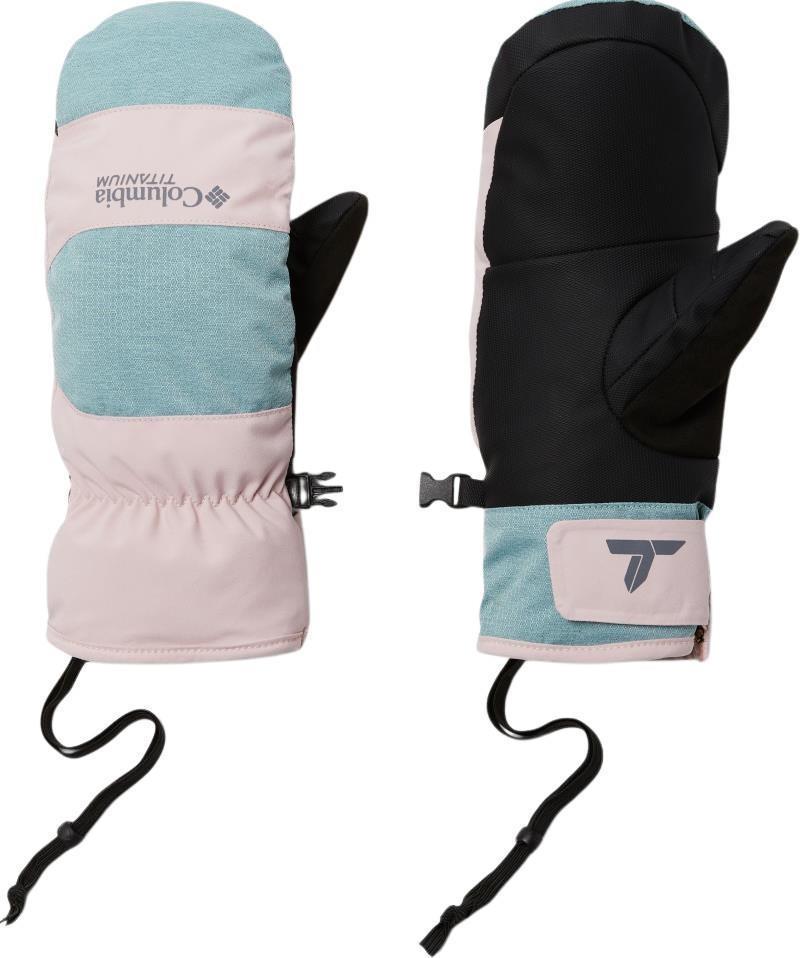 Highland Summit Mittens - Womens - Dusty Pink / Night Wave 1