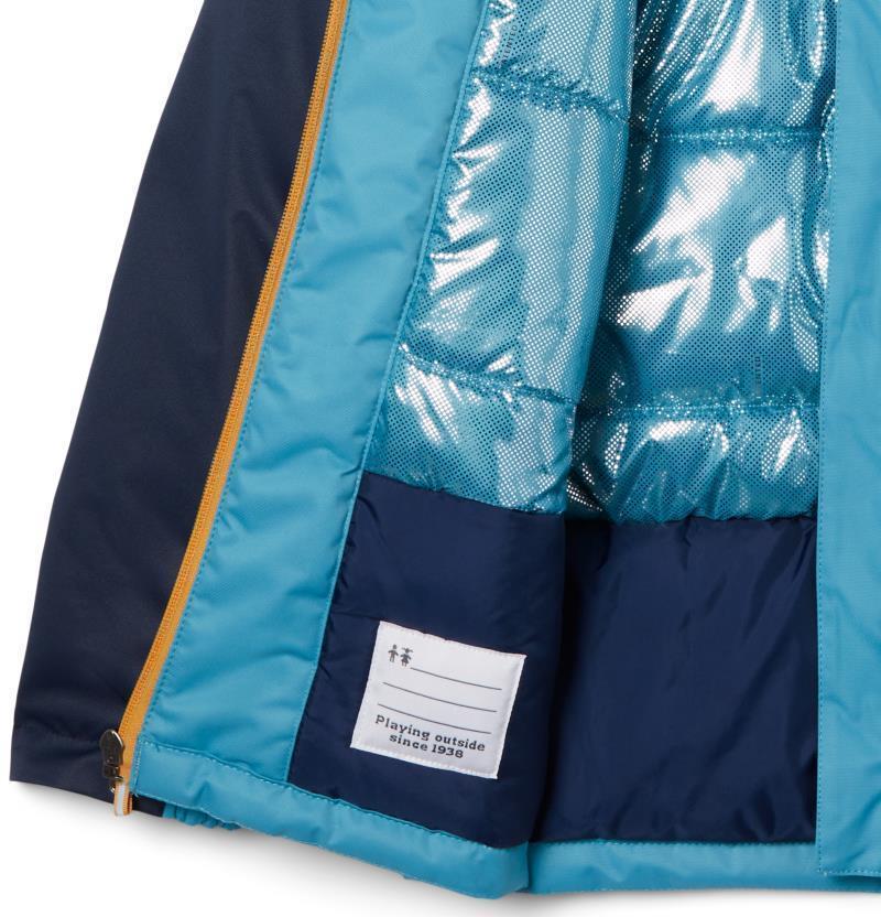 Hikebound Insulated Jacket - Boys - Shasta / Collegiate Navy 3