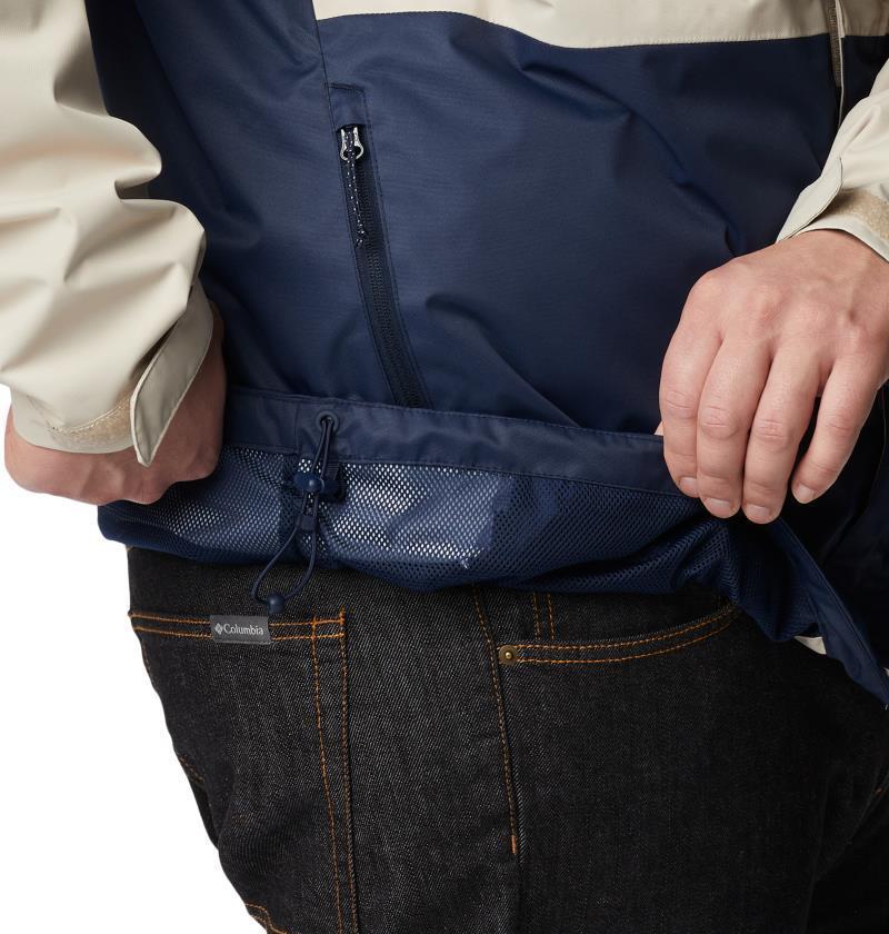 Hikebound Jacket - Big - Mens - Ancient Fossil / Collegiate Navy 6