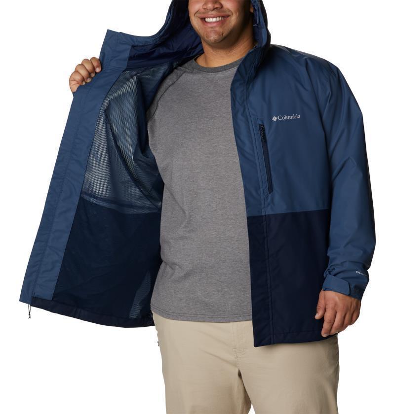 Hikebound Jacket - Big - Mens - Dark Mountain / Collegiate Navy 4