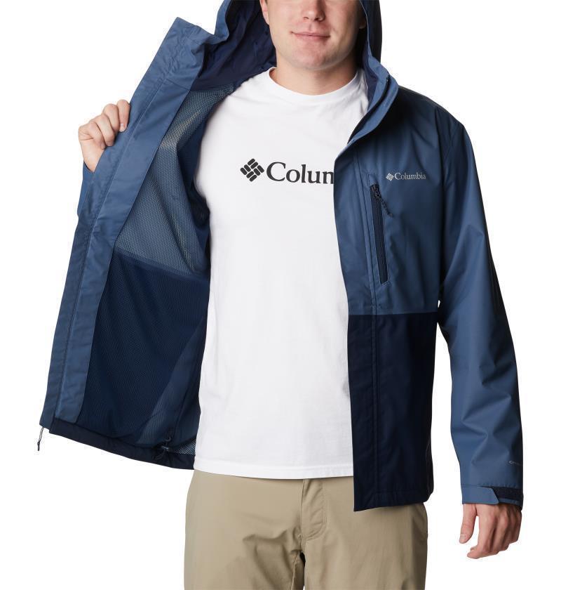 Hikebound Jacket - Mens - Dark Mountain / Collegiate Navy 4