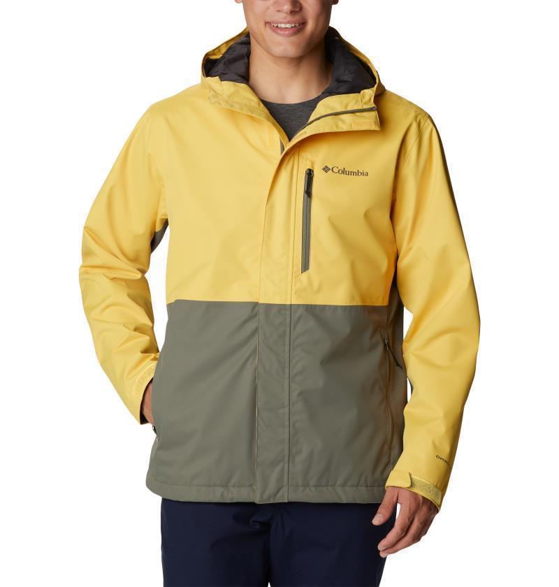 Hikebound Jacket - Mens - Golden Nugget / Stone Green 1