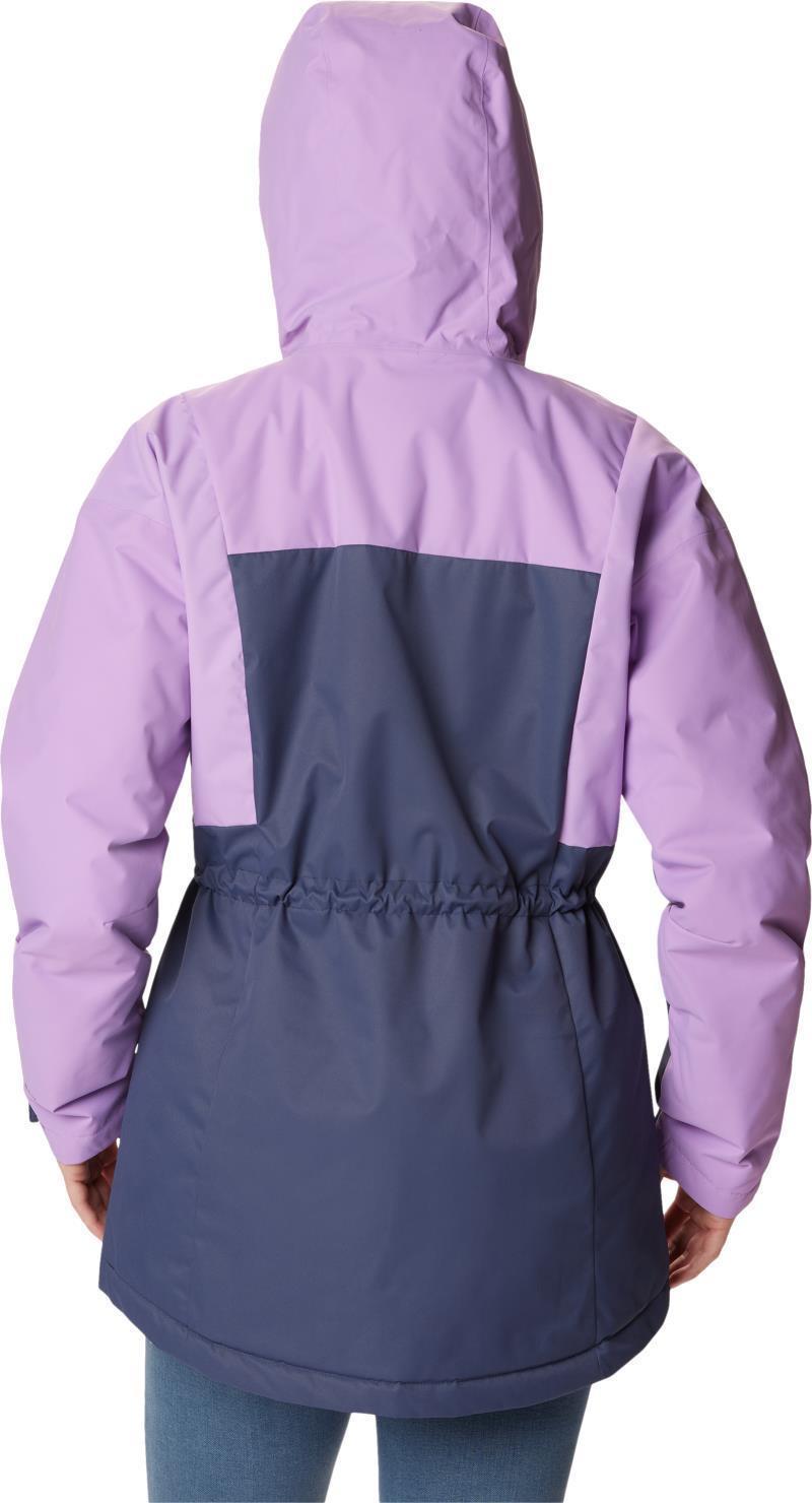 Hikebound Long Insulated Jacket - Womens - Nocturnal / Gumdrop 3