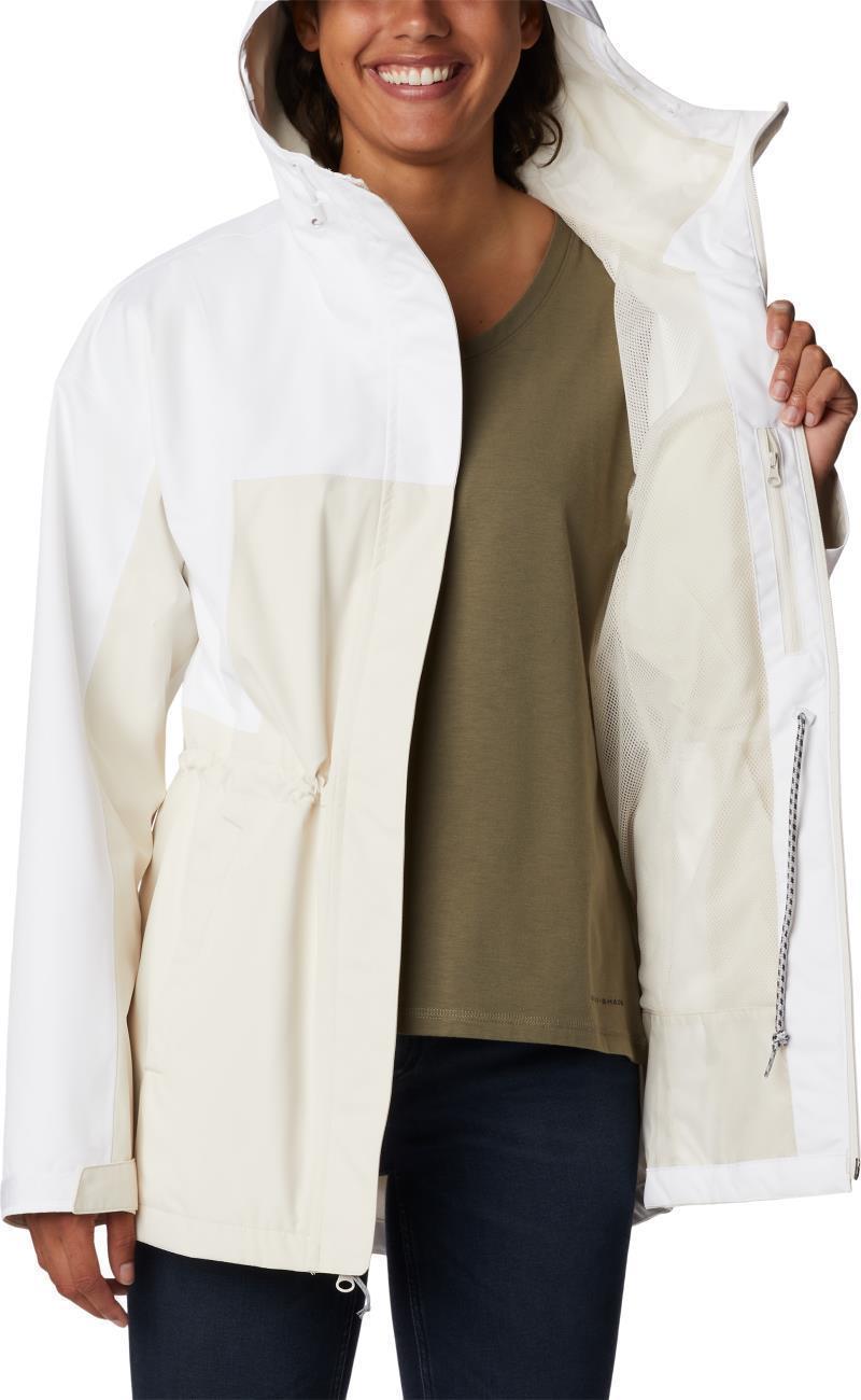Hikebound Long Jacket - Womens - Chalk / White 3