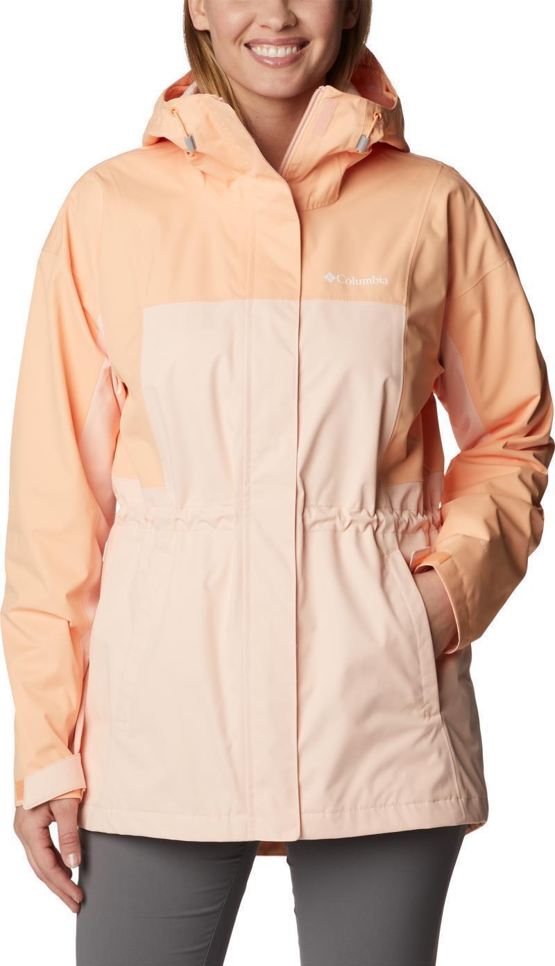 Hikebound Long Jacket - Womens - Peach Blossom / Peach 1