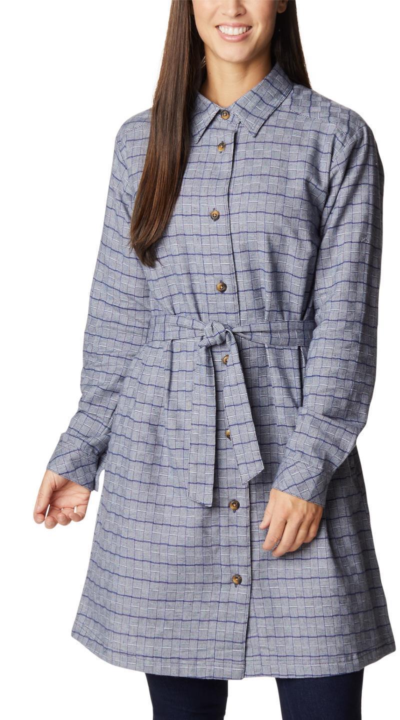 Holly Hideaway Flannel Dress - Plus - Nocturnal Twill 1