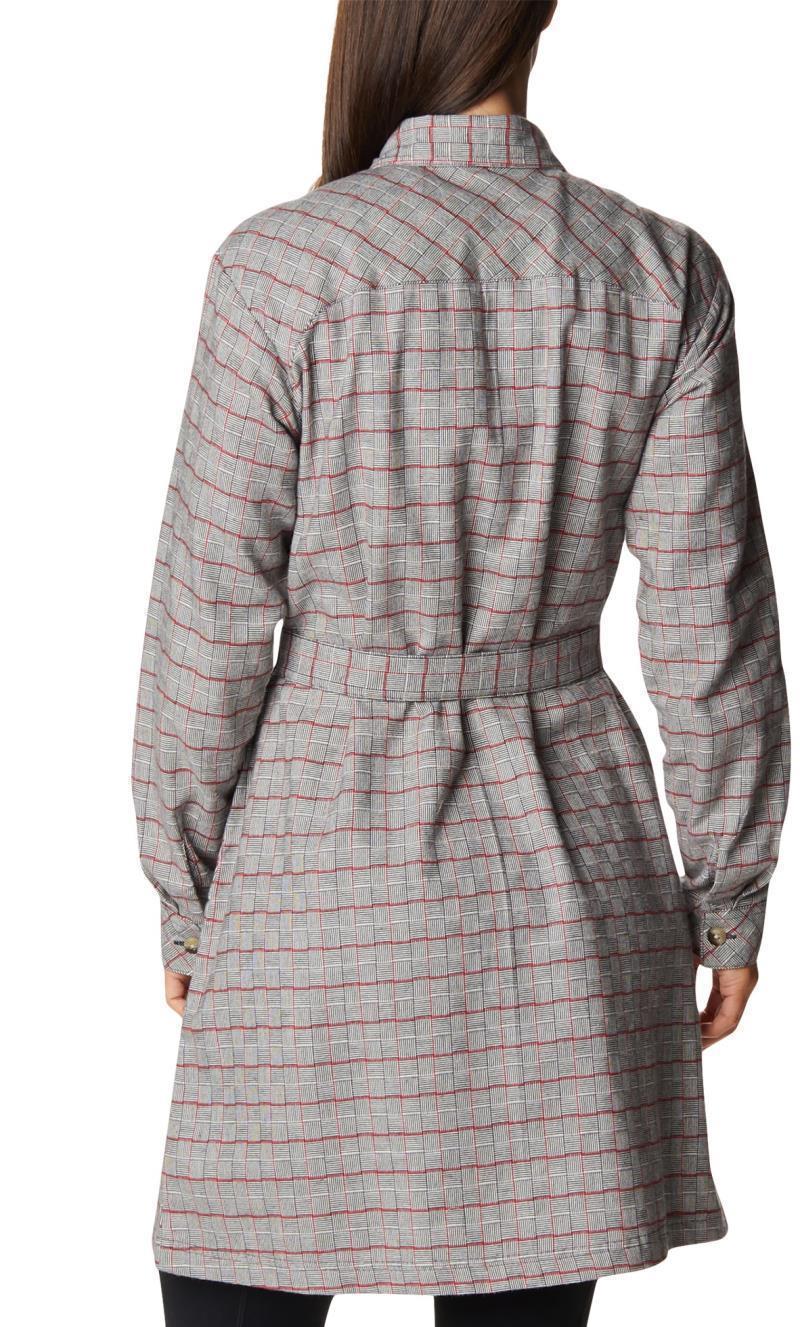 Holly Hideaway Flannel Dress - Chalk Simple Tartan 4
