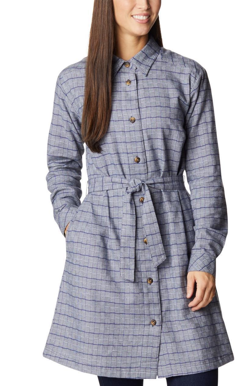 Holly Hideaway Flannel Dress - Nocturnal Twill 3
