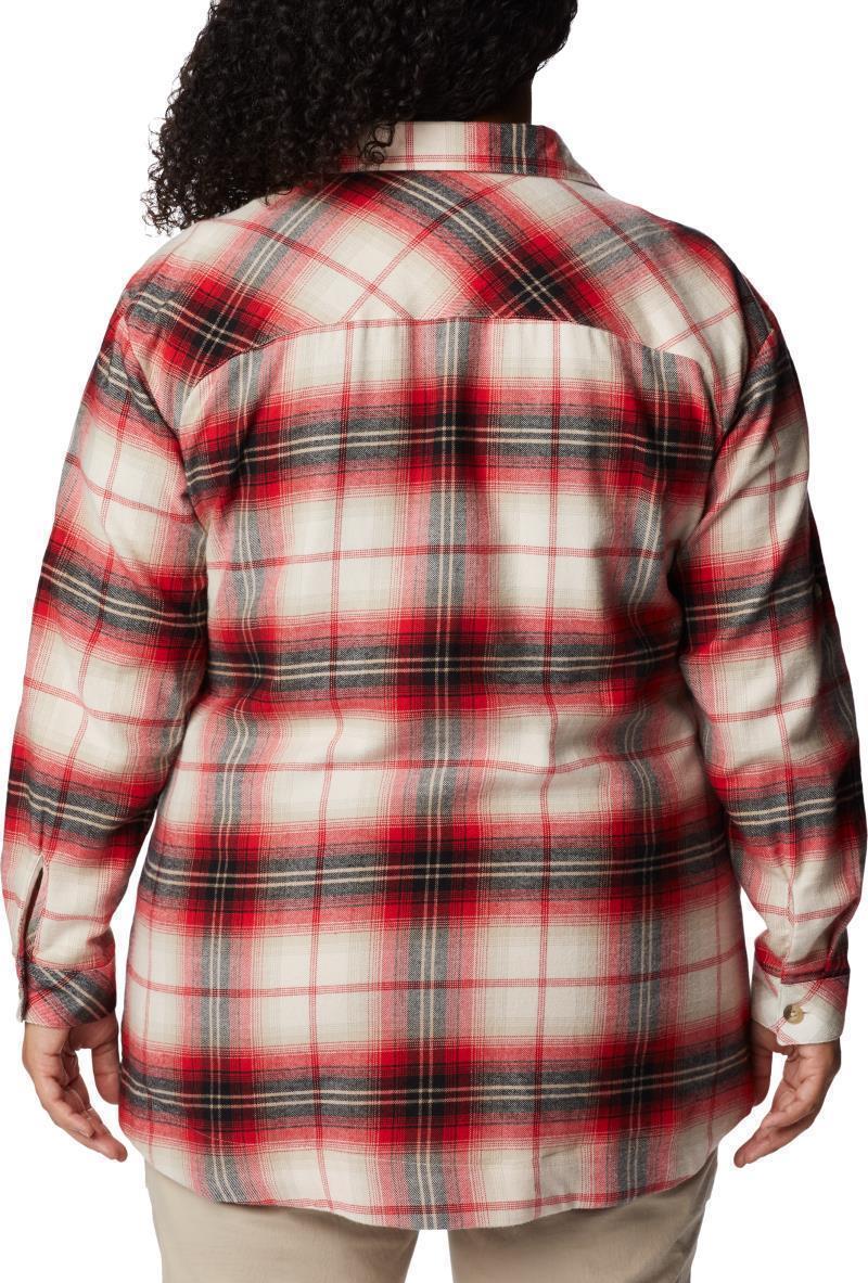Holly Hideaway Flannel Shirt - Plus - Womens - Chalk Multi Tartan 2
