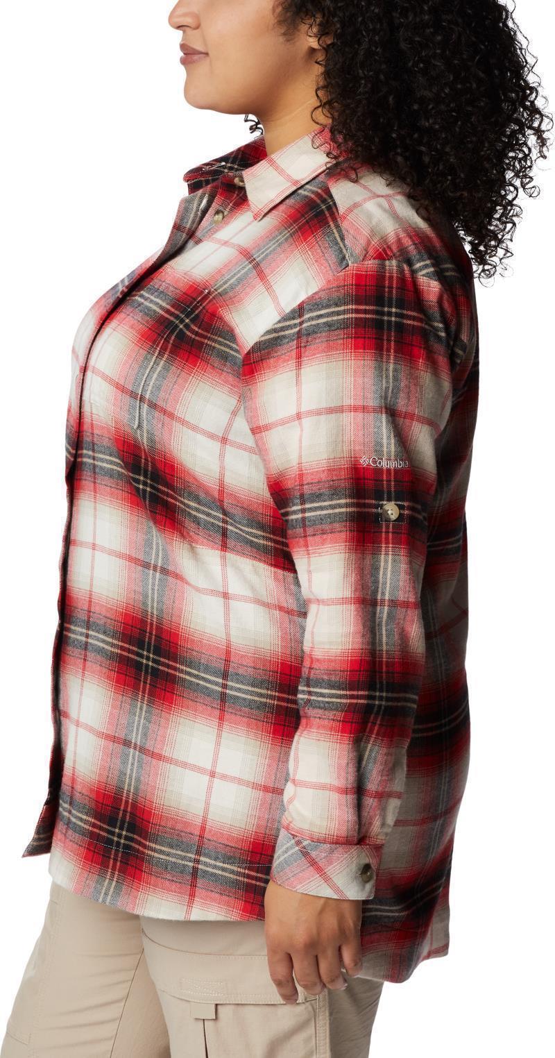 Holly Hideaway Flannel Shirt - Plus - Womens - Chalk Multi Tartan 4