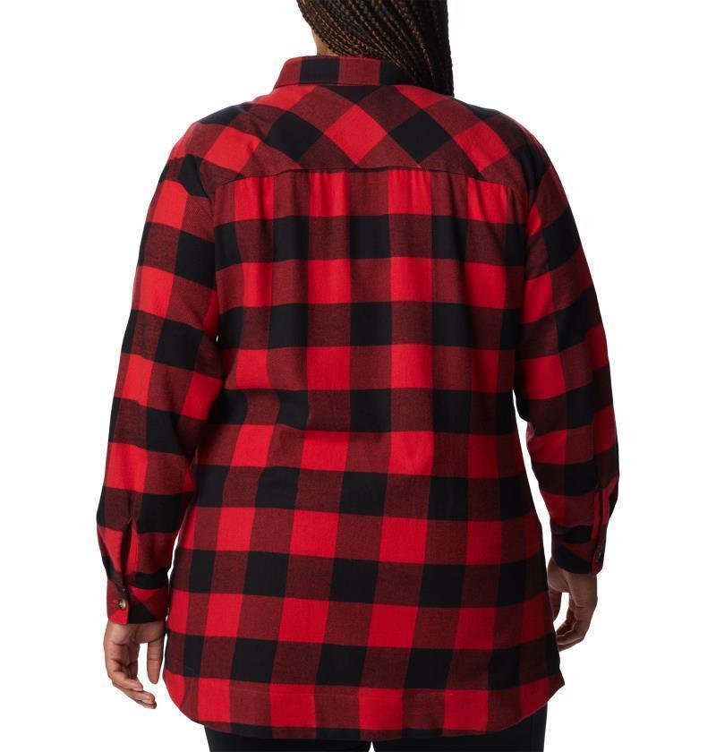 Holly Hideaway Flannel Shirt - Plus - Womens - Red Lily Buffalo Check 2