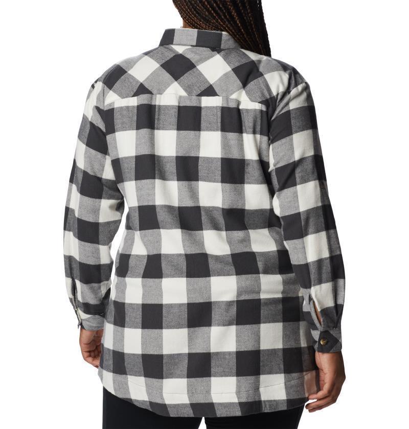 Holly Hideaway Flannel Shirt - Plus - Womens - Shark Buffalo Check 2