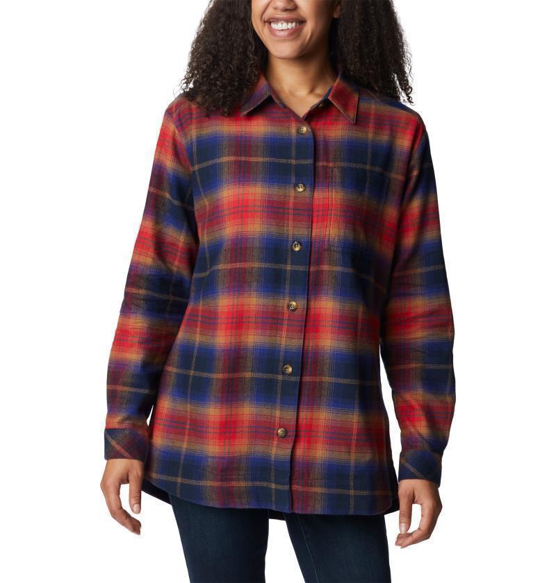 Holly Hideaway Flannel Shirt - Womens - Nocturnal Multi Tartan 1