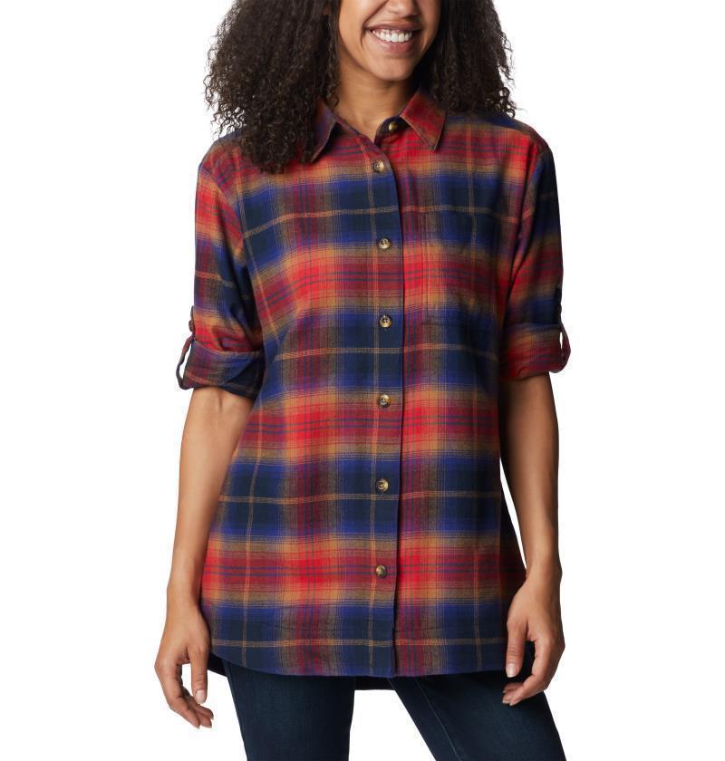 Holly Hideaway Flannel Shirt - Womens - Nocturnal Multi Tartan 3