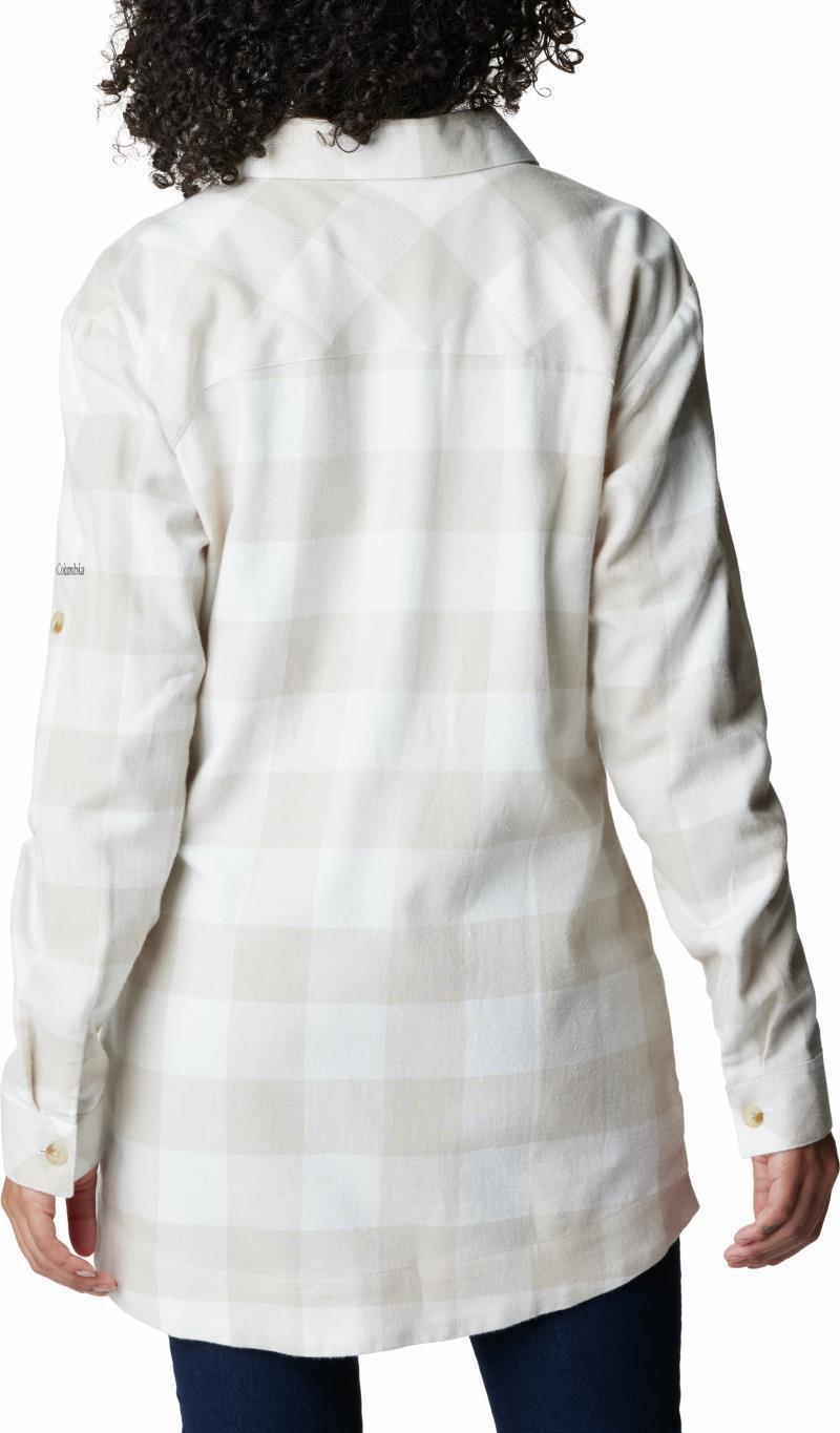 Holly Hideaway Flannel Shirt - Womens - Sea Salt Buffalo Check 2