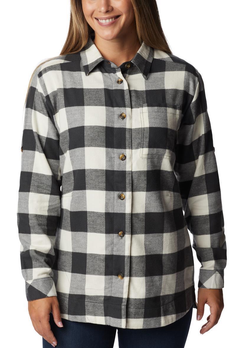 Holly Hideaway Flannel Shirt - Womens - Shark Buffalo Check 1
