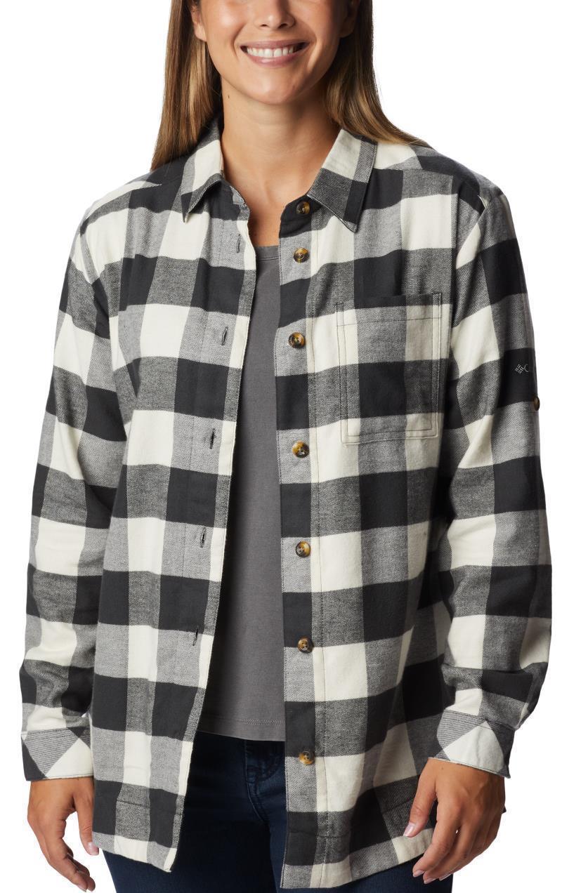 Holly Hideaway Flannel Shirt - Womens - Shark Buffalo Check 4