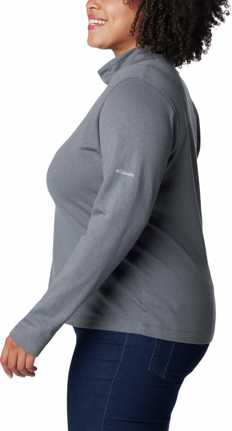 Holly Hideaway Funnel Neck LS - Plus - Womens - Black 5