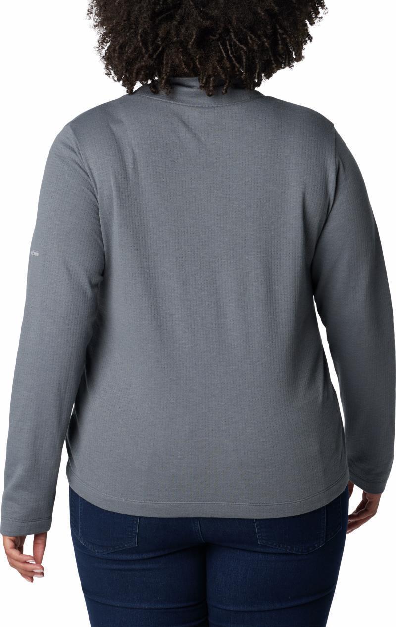 Holly Hideaway Funnel Neck LS - Plus - Womens - Black 2